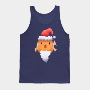 Cute Santa goldfish Tank Top